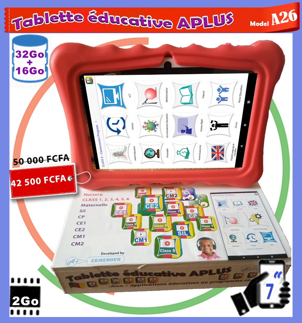 Tablette Educative A26